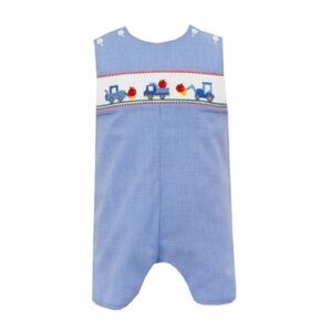 Petit Bebe Blue Gingham Jon Jon